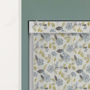 Triste Aqua Pelmet Roller Blinds Product Detail