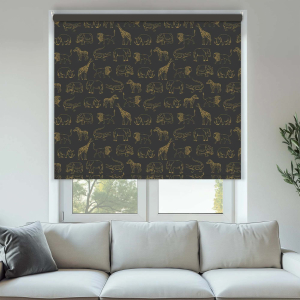 Twilight Trail Gold Cordless Roller Blinds