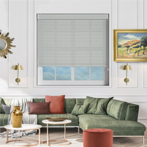Twill Platinum Pelmet Roller Blinds