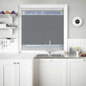 Velto Granite Cordless Top Down Bottom Up Honeycomb Pleated Blind Open