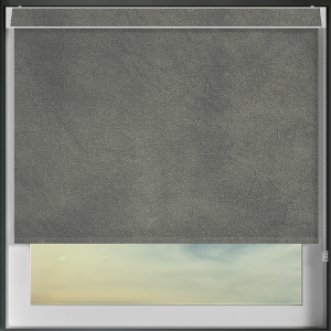 Velvet Slate Pelmet Roller Blinds Frame