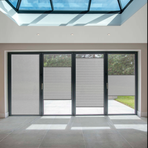 FITtoFRAME Vexia Blackout Vintage Grey FITtoFRAME™ Pleated Honeycomb Blind Image 2