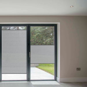 FITtoFRAME Vexia Grey Dawn FITtoFRAME™ Pleated Honeycomb Blind Image 2