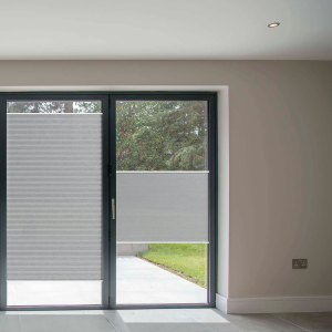 FITtoFRAME Vexia Grey Dawn FITtoFRAME™ Pleated Honeycomb Blind