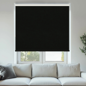 Vibe Blackout Black Roller Blinds