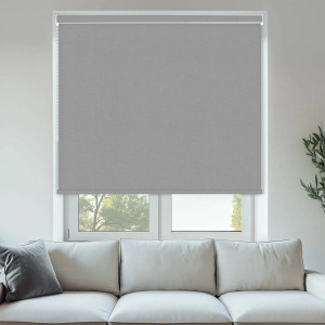 Vibe Blackout Dove No Drill Roller Blinds