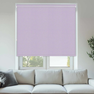 Vibe Blackout Lilac Pelmet Roller Blinds