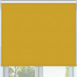Vibe Blackout Saffron Roller Blinds Frame