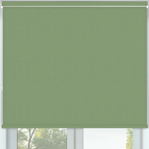 Vibe Blackout Sage Pelmet Roller Blinds Frame