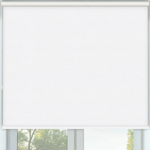 Vibe Blackout White Roller Blinds Frame