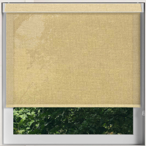 Voile Cream Pelmet Roller Blinds Frame