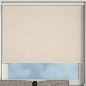 Weave Blackout Cream Cordless Roller Blinds Frame