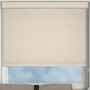 Weave Blackout Cream Pelmet Roller Blinds Frame