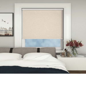 Weave Blackout Cream Roller Blinds