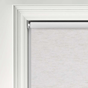 Weave Blackout White Cordless Roller Blinds Product Detail
