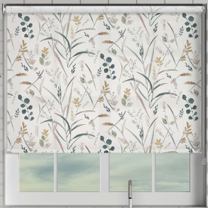 Wildflower Autumn Roller Blinds Frame