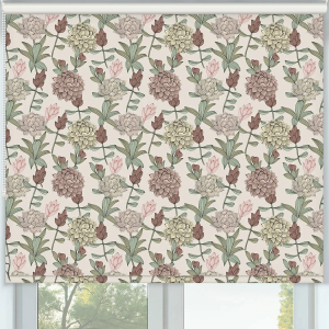 Zinnia Blush Roller Blinds Frame