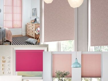 pink blinds