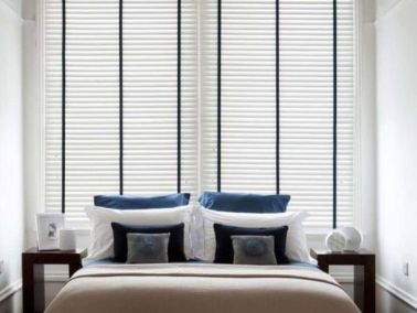 wooden blinds with tapes