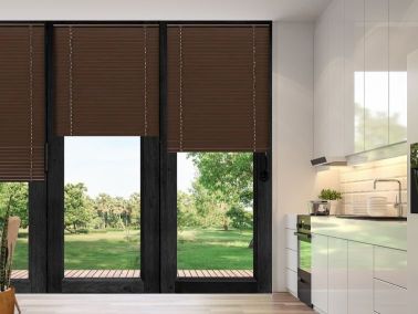Brown Venetian Blinds