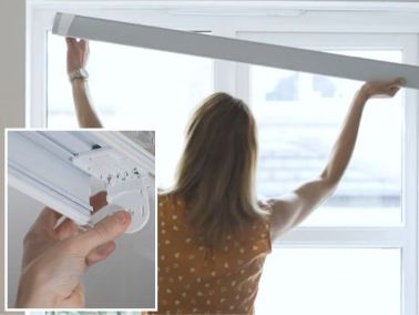 No Drill Roller Blinds