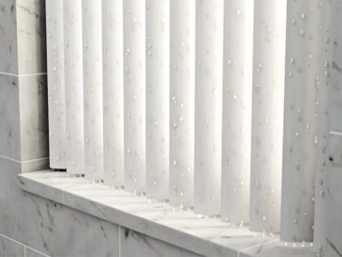 PVC Vertical Blinds For Bathrooms