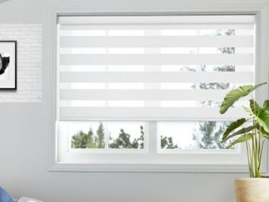 White Day And Night Blinds