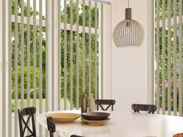 Taupe Vertical Blind