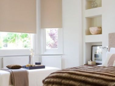 bedroom roller blinds 