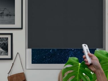 Blackout Electric Roller Blinds