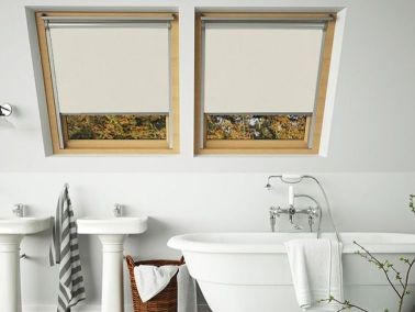 bathroom velux blind 