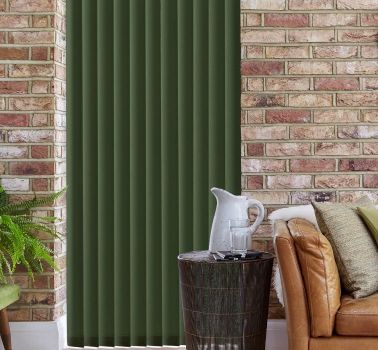 replacement vertical blind slats green