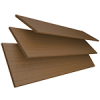 Amber Oak Wood Grain Faux Wood Blind