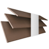 Auburn Wood Blind With Cotton Ladder Tapes