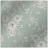 Camelia Teal Pelmet Roller Blind