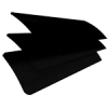 Deep Black Gloss Venetian Blind
