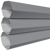 FITtoFRAME™ Dovestone Grey Honeycomb Pleated Blind