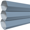 FITtoFRAME™ Dovestone Sky Honeycomb Pleated Blind