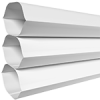 FITtoFRAME™ Dovestone White Honeycomb Pleated Blind