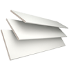 Glacier White Wood Blind