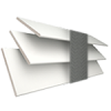 Glacier White Wood Blind With Gallant Ladder Tapes