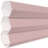Maven Soft Pink Cordless Honeycomb Pleated Blind