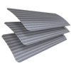 Silver Stripe Venetian Blind