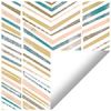 Subtle Aquamarine Zigzag XL BlocOut™ Blind