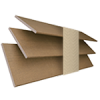 Tawny Wood Blind with Hessian Ladder Tapes