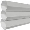Velto Grey Dusk Cordless Honeycomb Pleated Blind
