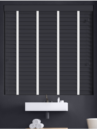 Abyss Faux Wood with Cotton Tape