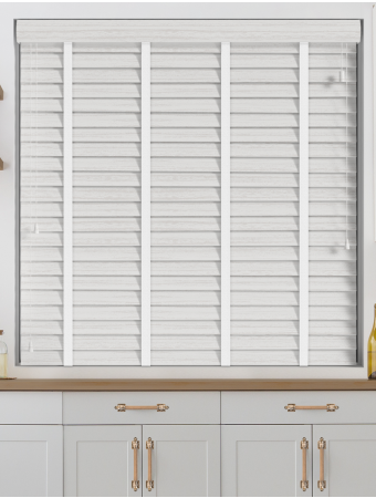 Arctic Oak Wood Grain Faux Wood with Cotton Tape