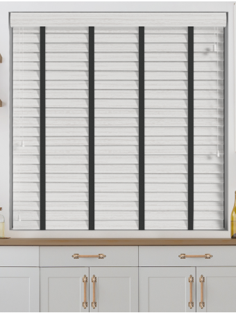 Arctic Oak Wood Grain Faux Wood with Smoke Tape