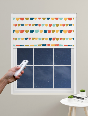 Cheerful Pennant Vivid Electric